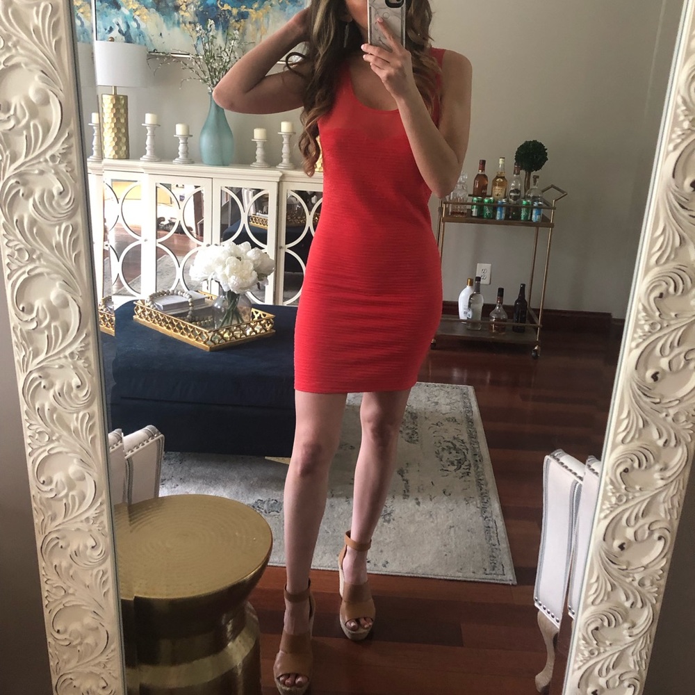 Small coral dress from forever 21